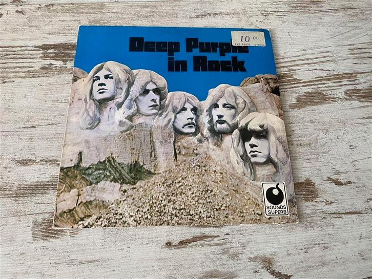 Deep purple in rock - deep purple [1375], Cd's en Dvd's, Vinyl | Rock, Zo goed als nieuw, Verzenden