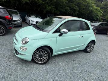 Fiat 500C Groen Beige Dak Navigaties Auto Airconditioning 62 beschikbaar voor biedingen