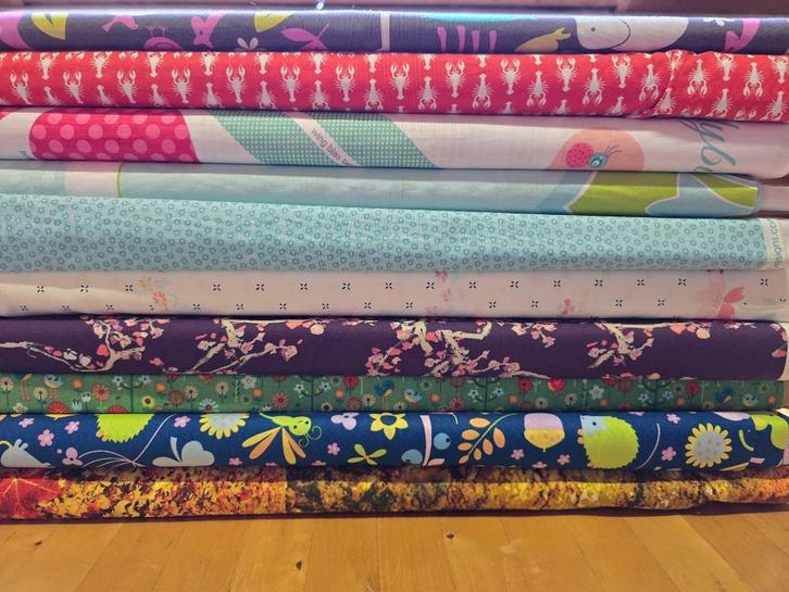 Kwaliteit volle stoffen, Hobby en Vrije tijd, Stoffen en Lappen, Nieuw, Katoen, 120 cm of meer, 200 cm of meer, Overige kleuren