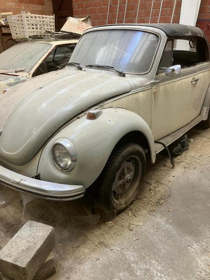 oldtimer vw kever, Auto's, Oldtimers, Bedrijf, Volkswagen, Benzine, Cabriolet, 2 deurs, Handgeschakeld, Kunstmatig leder, Achterwielaandrijving