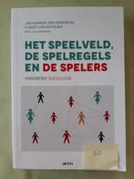 Boek Het speelveld, de spelregels en de spelers, sociologie, Gelezen, Sociale psychologie, Acco, Ophalen of Verzenden