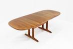 Vintage Glostrup deense ovalen uitschuifbare eettafel tafel, Ophalen