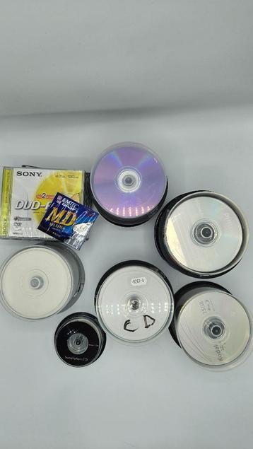 Grote partij lege CD's, DVD's & MiniDiscs, Informatique & Logiciels, Enlèvement, Cd, Réinscriptible