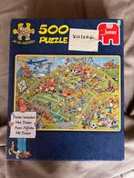 Jan van haasteren puzzel voetbal 500st, Ophalen of Verzenden, 500 t/m 1500 stukjes, Gebruikt, Legpuzzel