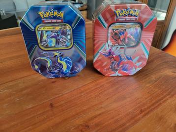 Paldea Legends Tin - Miraidon Ex/Koraidon Ex beschikbaar voor biedingen