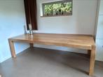 Stevige grote stijlvolle massieve eettafel, Huis en Inrichting, Ophalen, Gebruikt, 100 tot 150 cm, Eikenhout