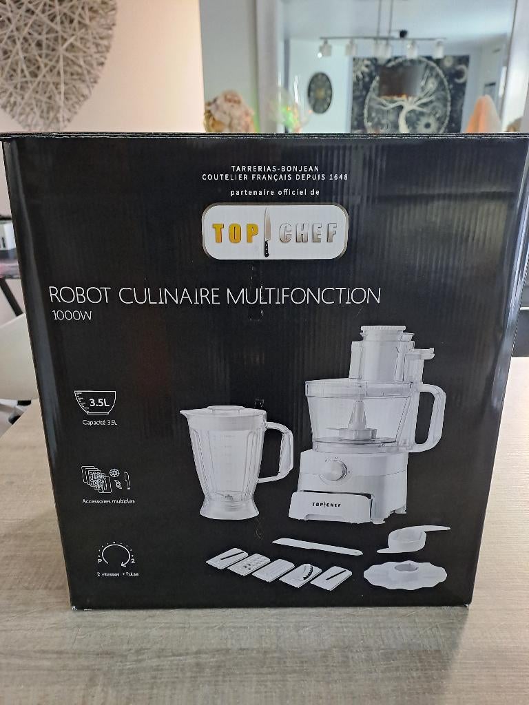 Robot culinaire multifonction strictement neuf TOP CHEF, Enlèvement, Neuf, Mélangeur