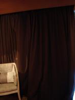 4 brede overgordijnen ; verduisterend en warmtebesparend, Huis en Inrichting, Stoffering | Gordijnen en Lamellen, Ophalen, Gebruikt