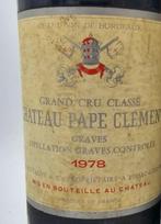 Pape Clément 1978 Grand Cru Classé Graves, Enlèvement ou Envoi, France, Vin rouge, Utilisé