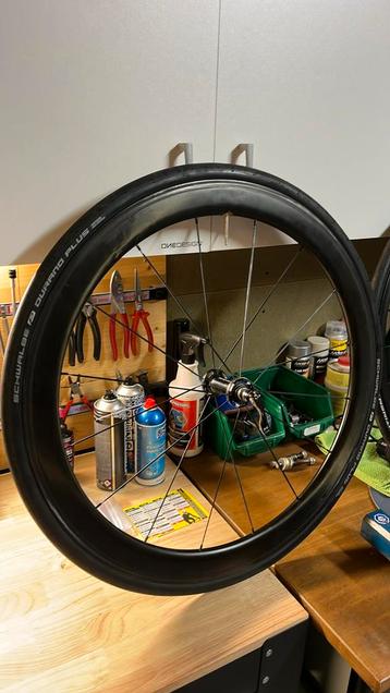 Koersfiets Dura ace carbon voorwiel beschikbaar voor biedingen
