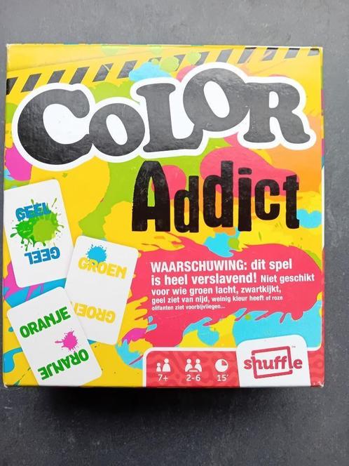 Kaartspel - COLOR ADDICT, Hobby en Vrije tijd, Gezelschapsspellen | Kaartspellen, Zo goed als nieuw, Een of twee spelers, Drie of vier spelers