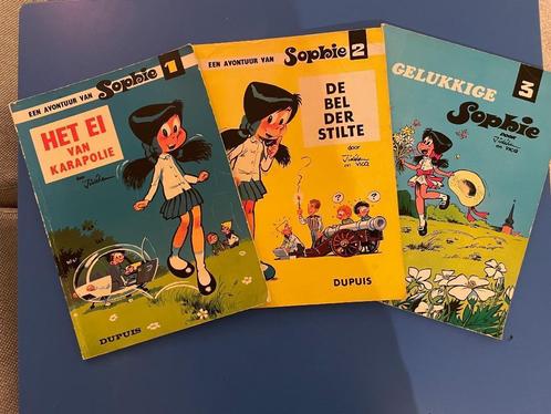 Avontuur van Sophie - T1 - T2 - T3 ( 3 x 1ste druk ), Boeken, Stripverhalen, Gelezen, Meerdere stripboeken, Ophalen of Verzenden
