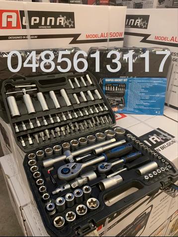 Coffre 108 PCS Chrome Vanadium ( Nouveaux 2025) beschikbaar voor biedingen