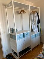 Kleerkasten IKEA Elvarli Wit, Ophalen, Zo goed als nieuw