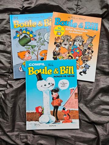 3BD Boule et Bill / 3 bandes dessinées françaises Boule et B