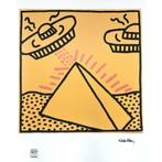 Keith Haring - Pyramid with UFOs, Ophalen of Verzenden