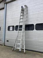 Solide D 3x12 alu ladder 7,75m (professioneel), Bricolage & Construction, Échelles & Escaliers, Échelle, Utilisé, Enlèvement ou Envoi