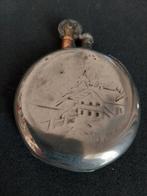 Briquet à essence métal argenté debut 1900, Collections, Briquet, Enlèvement ou Envoi