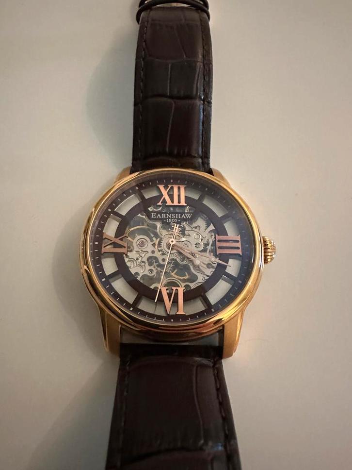 Horloge Earnshaw, Handtassen en Accessoires, Horloges | Heren, Zo goed als nieuw, Ophalen
