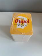 100 nieuwe onderzetters, DUVEL 6,66, Verzamelen, Ophalen of Verzenden, Nieuw, Duvel