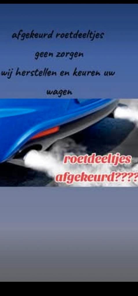 Afgekeurd roetfilter, Auto-onderdelen, Uitlaatsystemen, Ophalen