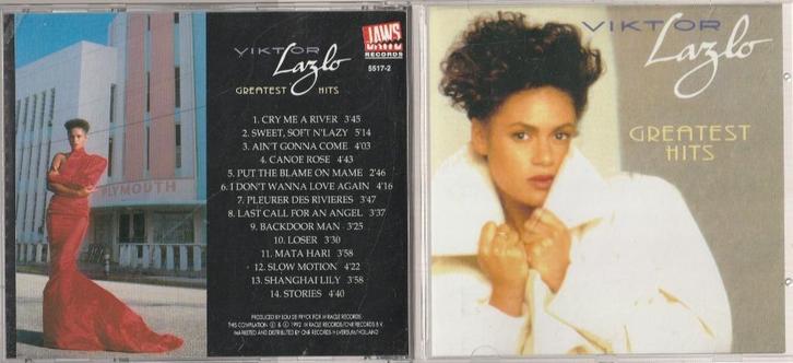 Viktor Lazlo - Greatest Hits (1992), Cd's en Dvd's, Cd's | Pop, Zo goed als nieuw, Ophalen of Verzenden