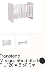 Meegroeibed baby-peuter+matras, Ophalen, Gebruikt, Minder dan 140 cm, Matras