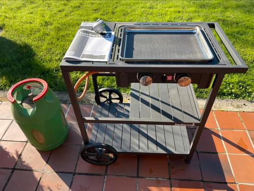 Barbecook victor plancha en trolley, Tuin en Terras, Gasbarbecues, Zo goed als nieuw, Ophalen