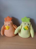 2 leuke paaskippen / kuikens in geruite stof, Ophalen of Verzenden, Zo goed als nieuw