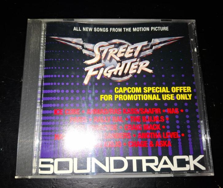 CD Street Fighter Soundtrack, CD & DVD, CD | Hip-hop & Rap, Comme neuf, 1985 à 2000, Enlèvement ou Envoi