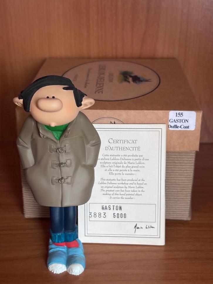 Guust Flater beeld duffeljas, Collections, Personnages de BD, Neuf, Statue ou Figurine, Gaston ou Spirou, Enlèvement ou Envoi
