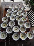 bougies en pot céramique prénom Astrid, Antiquités & Art, Enlèvement ou Envoi