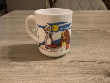 Walt Disney Lady & De vagebond mok (Nieuw) beschikbaar voor biedingen