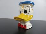 Vintage Donald Duck keramische spaarpot Walt Disney Producti, Verzamelen, Ophalen of Verzenden, Donald Duck, Gebruikt