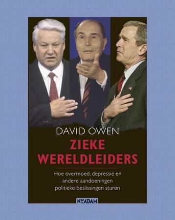 Te Koop Boek ZIEKE WERELDLEIDERS David Owen beschikbaar voor biedingen