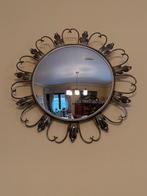 Deknudt zonnespiegel – jaren ’50–’60 – metaal – Ø 46, Antiek en Kunst, Ophalen