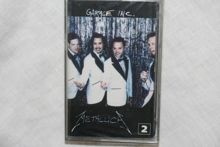 Metallica - Garage Inc. 2, Cd's en Dvd's, Cassettebandjes, Nieuw in verpakking, Rock en Metal, 1 bandje, Verzenden