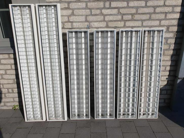 TL- armaturen reflector inbouw en opbouw, Huis en Inrichting, Lampen | Spots, Inbouw, Ophalen