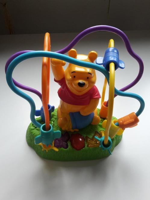 Winnie the Pooh kralenspeeltje met geluid en licht, Mattel, Kinderen en Baby's, Speelgoed | Babyspeelgoed, Zo goed als nieuw, Met licht