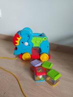 Fisher price olifant, Kinderen en Baby's, Speelgoed | Fisher-Price, Ophalen of Verzenden, Zo goed als nieuw, Duw- of Trekspeelgoed