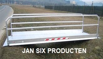 voetgangersbrug alu. opvouwbare en verwijderbare zijkanten, Diversen, Rolstoelen, Nieuw, Ophalen