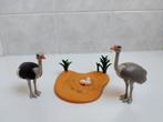 Playmobil, set met 2 struisvogels., Ophalen of Verzenden, Zo goed als nieuw