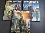 SYNCHRONE    SERIE COMPLETE     3 vol    1ère EDITION, Complete serie of reeks, Ophalen of Verzenden, Zo goed als nieuw