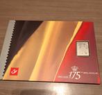 2005 -  175 jaar België - zilveren postzegel, Ophalen of Verzenden