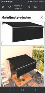 Auvent avec éclairage LED et télécommande, Enlèvement, Comme neuf