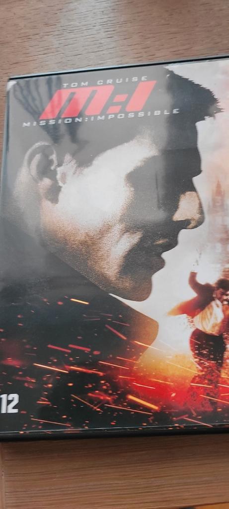 Mission Impossible 1 - Mission Impossible 2 "met tom Cruise", Cd's en Dvd's, Dvd's | Actie, Zo goed als nieuw, Actie, Vanaf 12 jaar