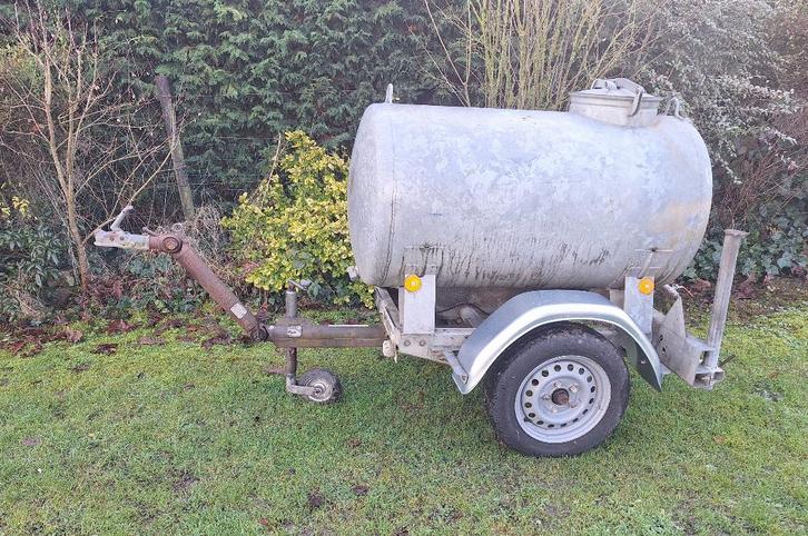 Remorque citerne 500L Hubière, Autos : Divers, Remorques, Enlèvement