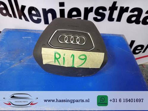 Audi A6, A7 Stuur Airbag Zwart 2018+ 4N0880201K 6PS A6 (C8), Auto-onderdelen, Dashboard en Schakelaars, Audi, Gebruikt, Ophalen of Verzenden