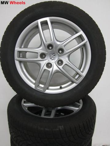 Porsche 19 inch Origineel Cayenne velgen met winterbanden