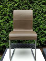 Sledestoel Kunstleer 46(B) x50(D) x88,5(H) cm, Huis en Inrichting, Stoelen, Ophalen, Gebruikt, Overige kleuren, Metaal